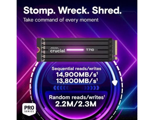 SSD накопитель Crucial T710 2 TB (CT2000T710SSD5) фото №3