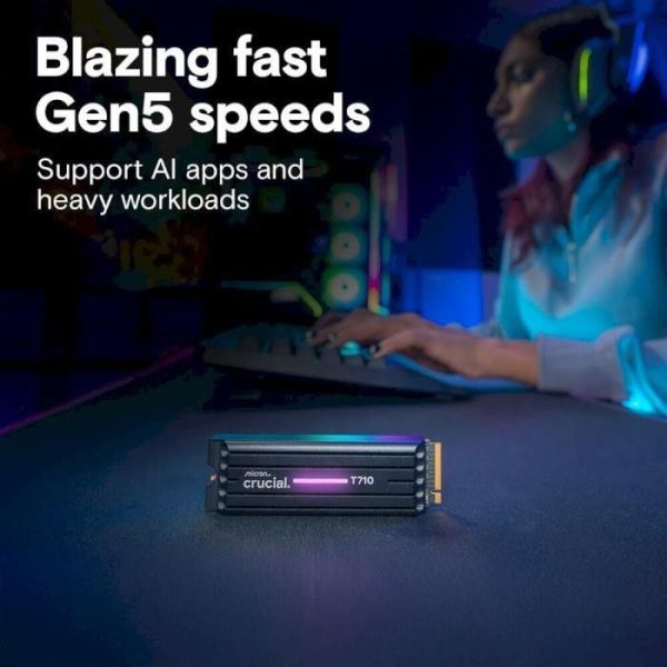 SSD накопитель Crucial T710 2 TB (CT2000T710SSD5) фото №4