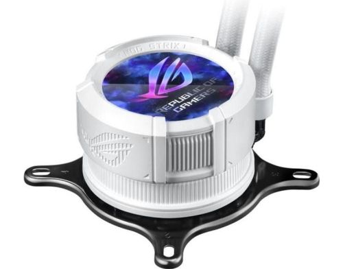 Водяное охлаждение ASUS ROG STRIX LC III 360 ARGB LCD White Edition (90RC00W2-M0UAY0) фото №7