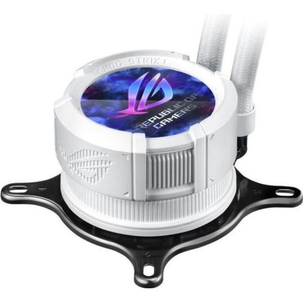 Водяное охлаждение ASUS ROG STRIX LC III 360 ARGB LCD White Edition (90RC00W2-M0UAY0) фото №7