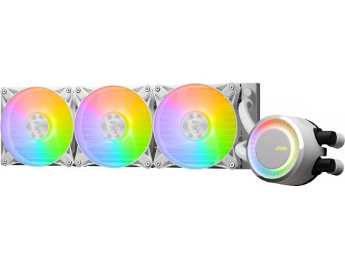 Водяное охлаждение MSI MAG CoreLiquid E360 White фото №4