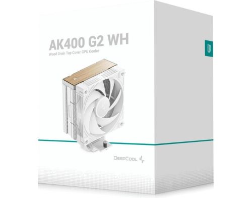 Воздушное охлаждение Deepcool AK400 G2 White (R-AK400G2-WHNNMN-GJD) фото №9