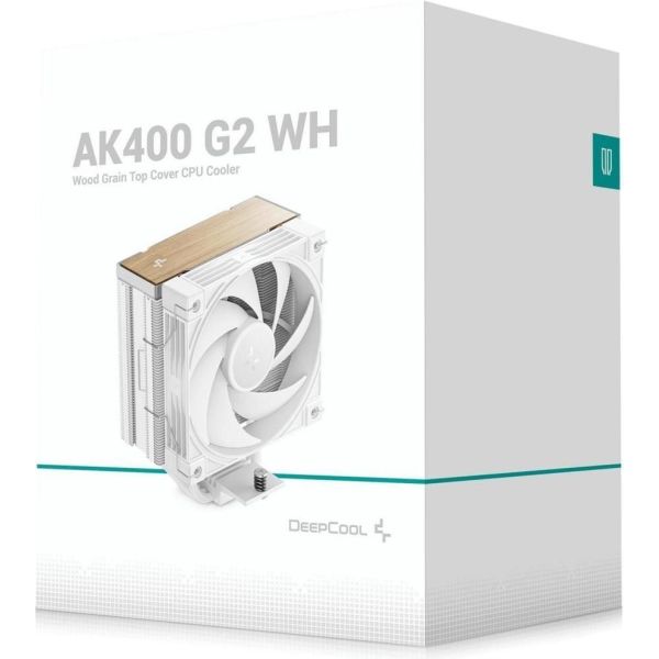 Воздушное охлаждение Deepcool AK400 G2 White (R-AK400G2-WHNNMN-GJD) фото №9