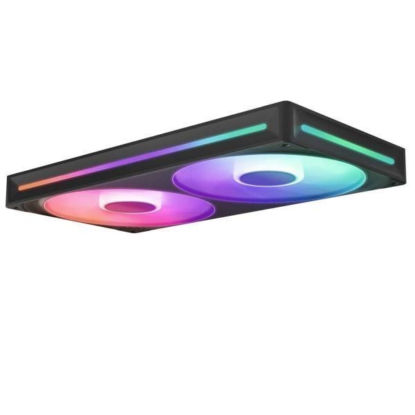 Вентилятор NZXT F280 RGB Core Black (RF-U28HF-B1) фото №3