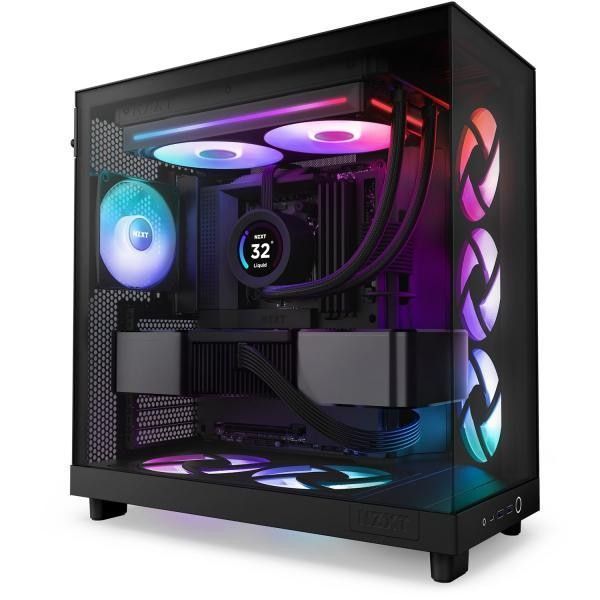 Вентилятор NZXT F280 RGB Core Black (RF-U28HF-B1) фото №5
