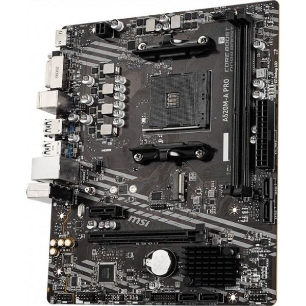 Материнська плата MSI A520M-A PRO (911-7C96-024) фото №2