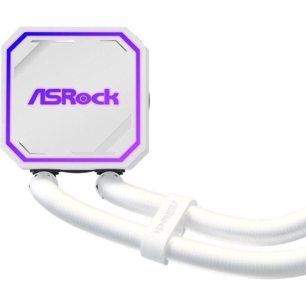 Водяное охлаждение ASRock Pro White 360 ​​ARGB фото №4