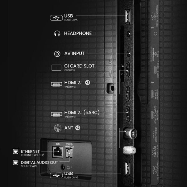 Телевізор Hisense 50A7Q фото №5