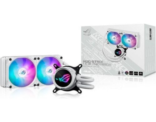 Водяное охлаждение ASUS ROG Strix LC III 240 ARGB White Edition (90RC00S2-M0UAY0) фото №3