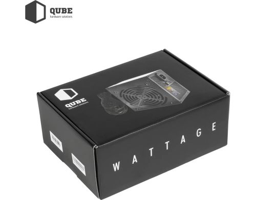 Блок питания QUBE QBC-GPM-650W-80B фото №3