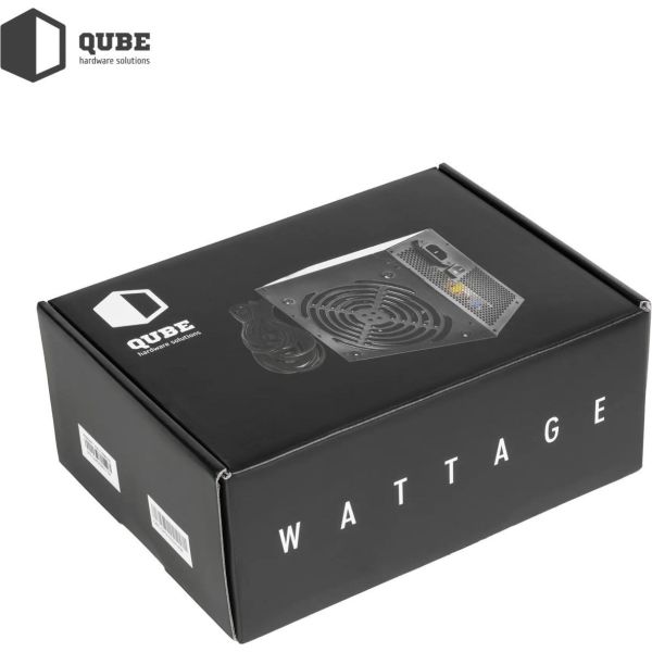 Блок питания QUBE QBC-GPM-650W-80B фото №3