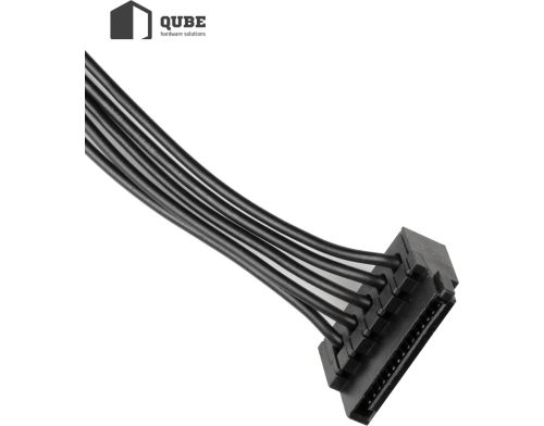 Блок питания QUBE QBC-GPM-650W-80B фото №4
