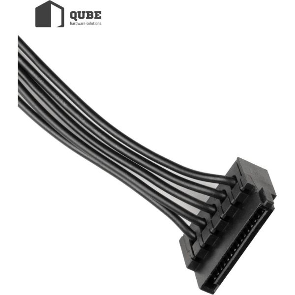 Блок питания QUBE QBC-GPM-650W-80B фото №4