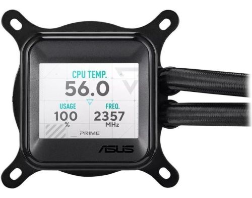 Водяное охлаждение ASUS Prime LC 360 ARGB LCD Black (90RC00Z1-B0EAY0) фото №6