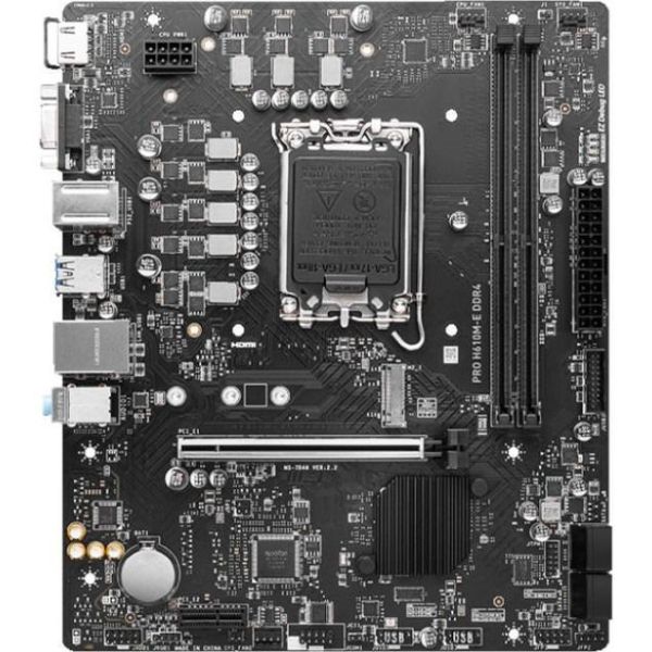 Материнская плата MSI PRO H610M-E DDR4 (911-7D48-012) фото №2