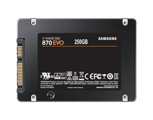SSD накопитель Samsung 870 EVO 250 GB (MZ-77E250BW) фото №4