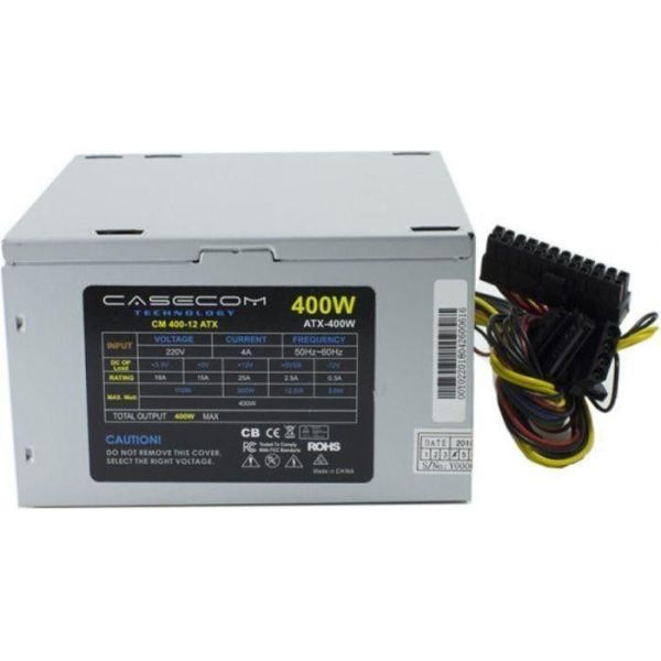Блок питания Casecom CM 400-12 ATX фото №2
