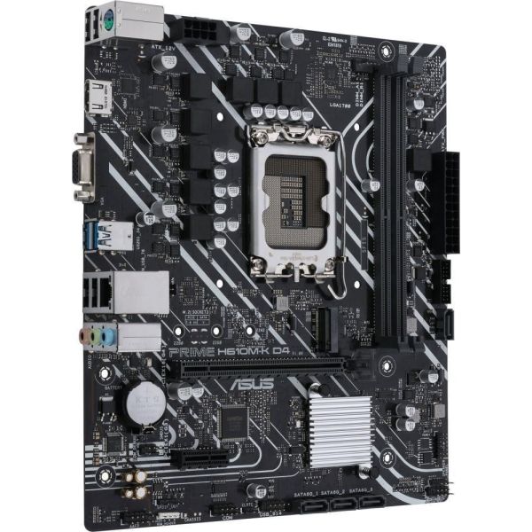 Материнская плата ASUS PRIME H610M-K D4 (90MB1A10-M0EAY0) фото №2