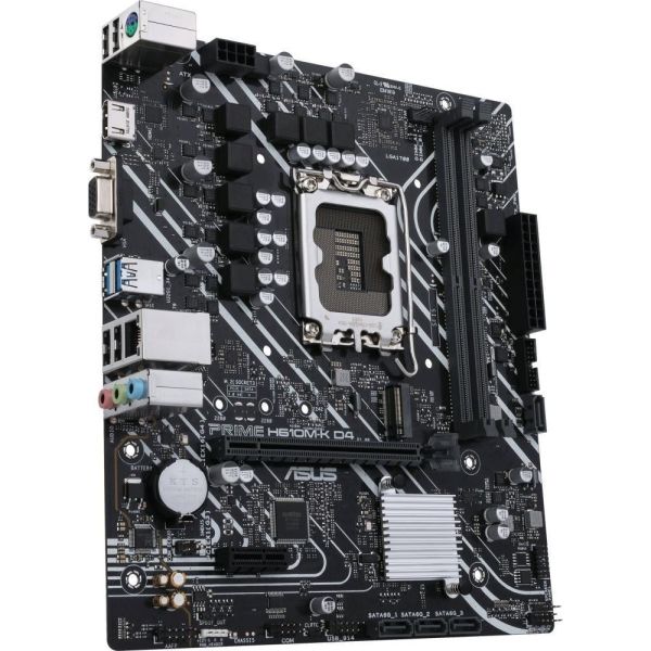 Материнская плата ASUS PRIME H610M-K D4 (90MB1A10-M0EAY0) фото №3