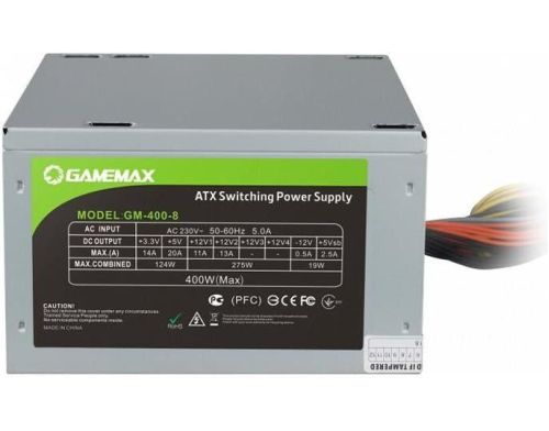 Блок живлення GameMax GM-400-8CM фото №2