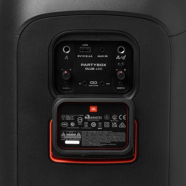 Портативная колонка JBL PartyBox Club 120 Black (JBLPBCLUB120) фото №8