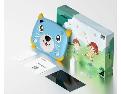 Планшет DOOGEE Tab U7 Kids 2/32GB WI-FI Bubblegum Blue фото №3