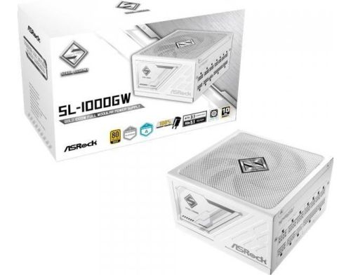 Блок питания ASRock SteelLegend White 1000W (SL-1000GW) фото №6
