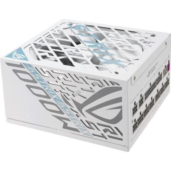 Блок питания ASUS ROG STRIX 1000W Platinum White Edition (90YE00W4-B0NA00) фото №2