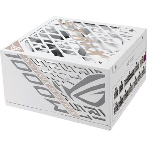 Блок питания ASUS ROG STRIX 1000W Platinum White Edition (90YE00W4-B0NA00) фото №3