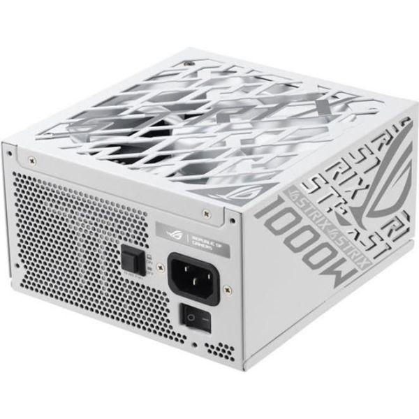 Блок питания ASUS ROG STRIX 1000W Platinum White Edition (90YE00W4-B0NA00) фото №4