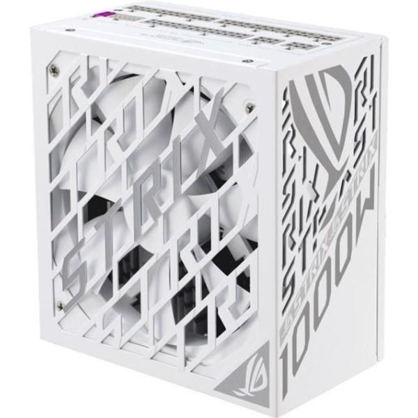 Блок питания ASUS ROG STRIX 1000W Platinum White Edition (90YE00W4-B0NA00) фото №6