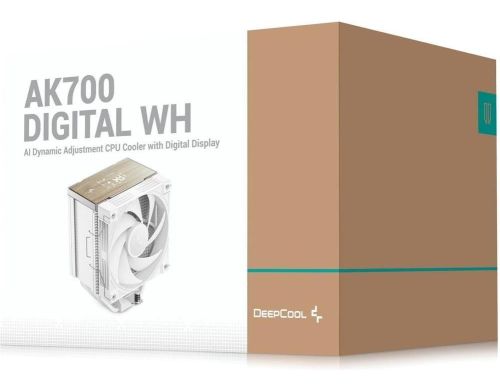 Воздушное охлаждение Deepcool AK700 Digital WH (R-AK700-WHNDMN-GJD) фото №9