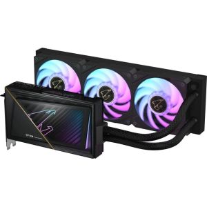 Видеокарта GIGABYTE AORUS GeForce RTX 5080 XTREME WATERFORCE 16G (GV-N5080AORUSX W-16GD)
