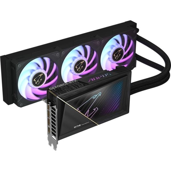 Видеокарта GIGABYTE AORUS GeForce RTX 5080 XTREME WATERFORCE 16G (GV-N5080AORUSX W-16GD) фото №2