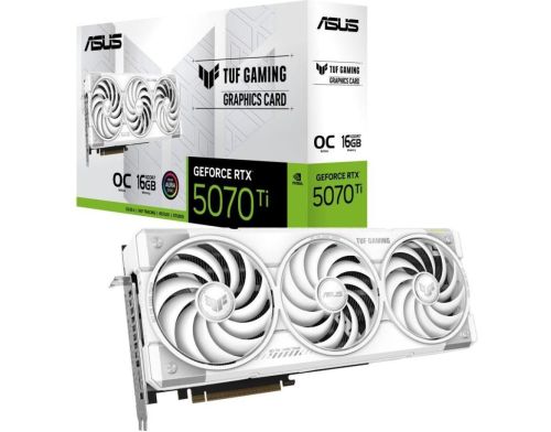 Видеокарта ASUS TUF-RTX5070TI-O16G-WHITE-GAMING фото №3