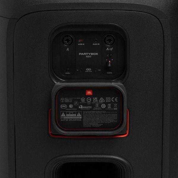 Портативная колонка JBL PartyBox 520 (JBLPARTYBOX520) фото №9