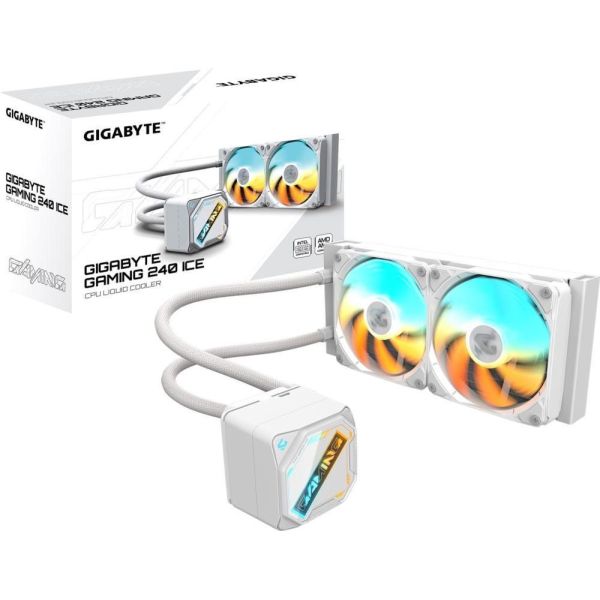 Водяное охлаждение GIGABYTE Gaming 240 Ice (GP-GIGABYTE GME 240I) фото №4