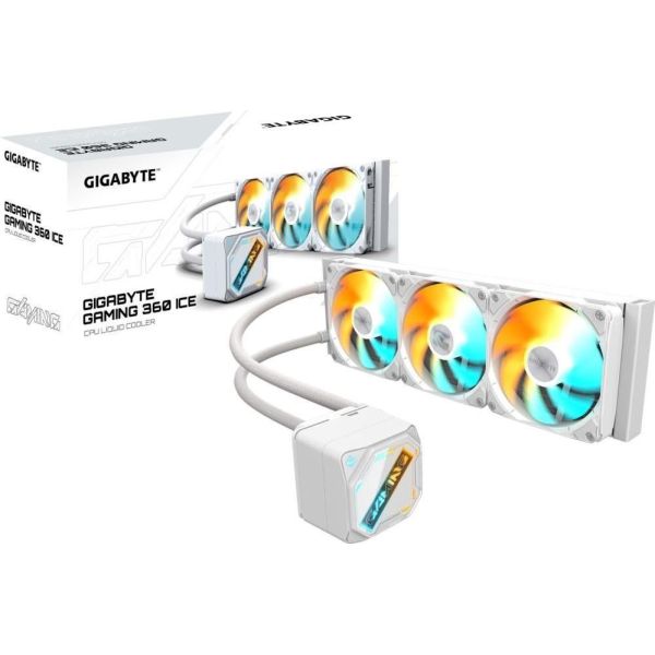 Водяное охлаждение GIGABYTE Gaming 360 Ice (GP-GIGABYTE GME 360I) фото №5