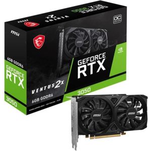 Видеокарта MSI GeForce RTX 3050 VENTUS 2X E 6G OC (912-V812-056)