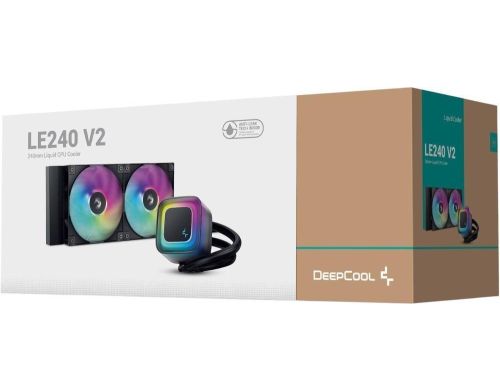 Водяное охлаждение Deepcool LE240 V2 (R-LE240-BKAMMC-G-2) фото №6