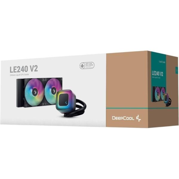 Водяное охлаждение Deepcool LE240 V2 (R-LE240-BKAMMC-G-2) фото №6