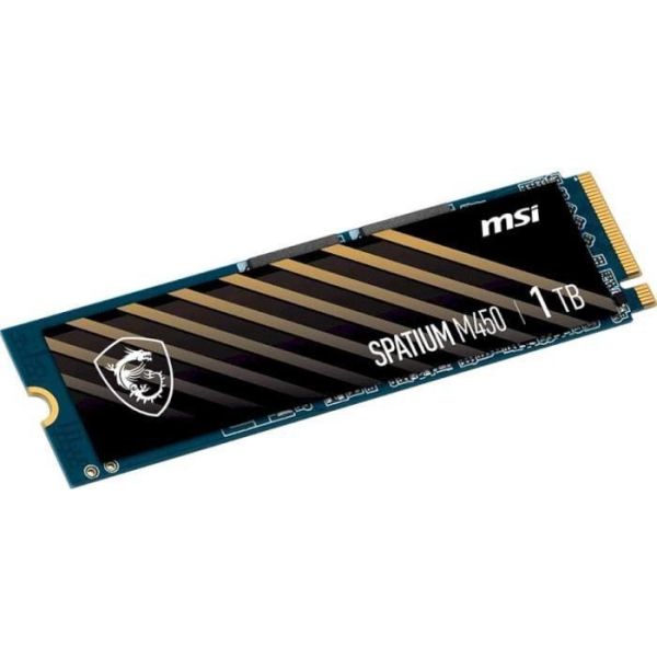 SSD накопитель MSI Spatium M450 V1 1 TB (S78-440L0M0-P83) фото №2