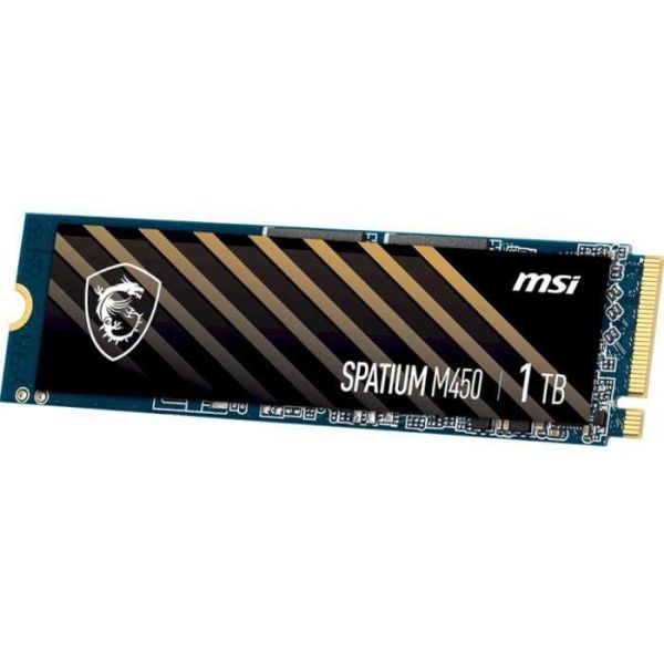 SSD накопитель MSI Spatium M450 V1 1 TB (S78-440L0M0-P83) фото №4
