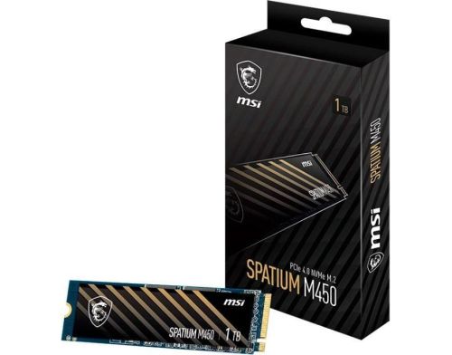 SSD накопитель MSI Spatium M450 V1 1 TB (S78-440L0M0-P83) фото №5