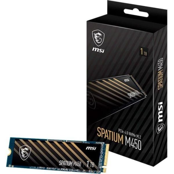 SSD накопитель MSI Spatium M450 V1 1 TB (S78-440L0M0-P83) фото №5
