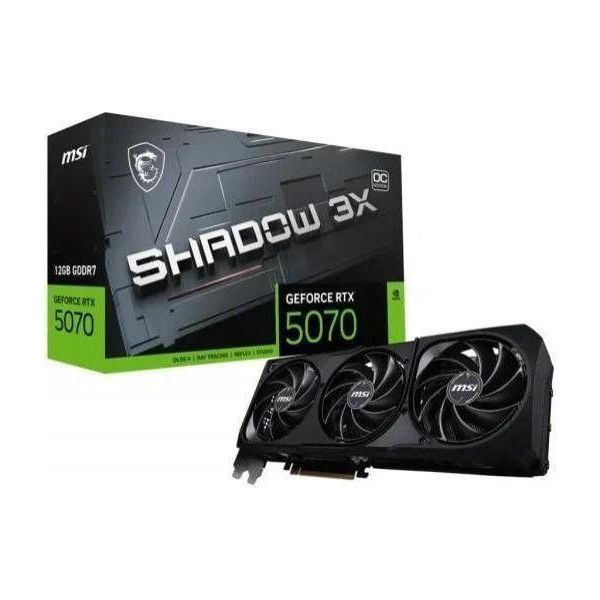 Видеокарта MSI GeForce RTX 5070 12G SHADOW 3X OC (G5070-12S3C) фото №6