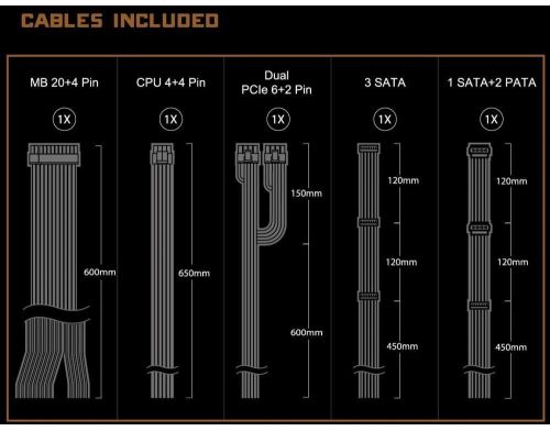 Блок питания ASRock Challenger 550W (CL-550B) фото №7