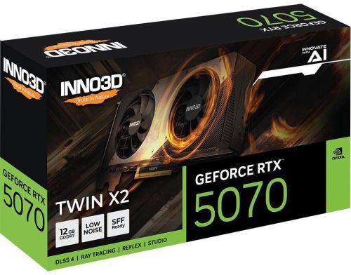 Видеокарта INNO3D GeForce RTX 5070 TWIN X2 (N50702-12D7-195064N) фото №2