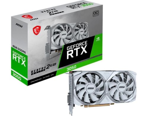 Видеокарта MSI GeForce RTX 3050 VENTUS 2X XS WHITE 8G OC фото №5