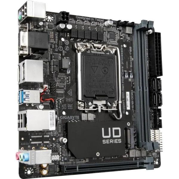 Материнська плата GIGABYTE H610I DDR4 фото №3